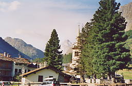 Val di Rhemes - La chiesa di Rhemes 